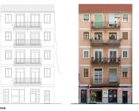2012-2015 | Reforma de dos viviendas en C/ Baja 17 (Valencia)
